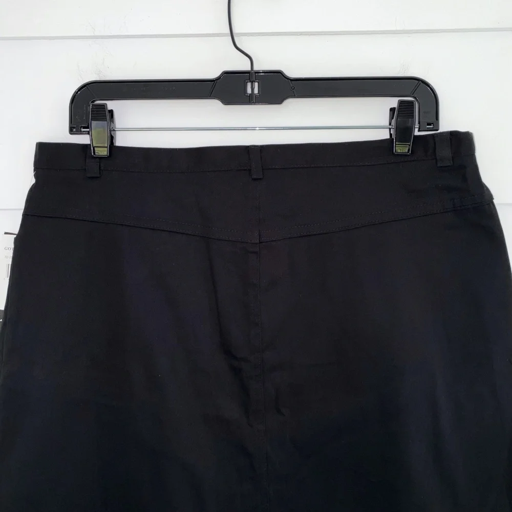 Vintage Deadstock 90s Y2K ILU Black Skirt 13